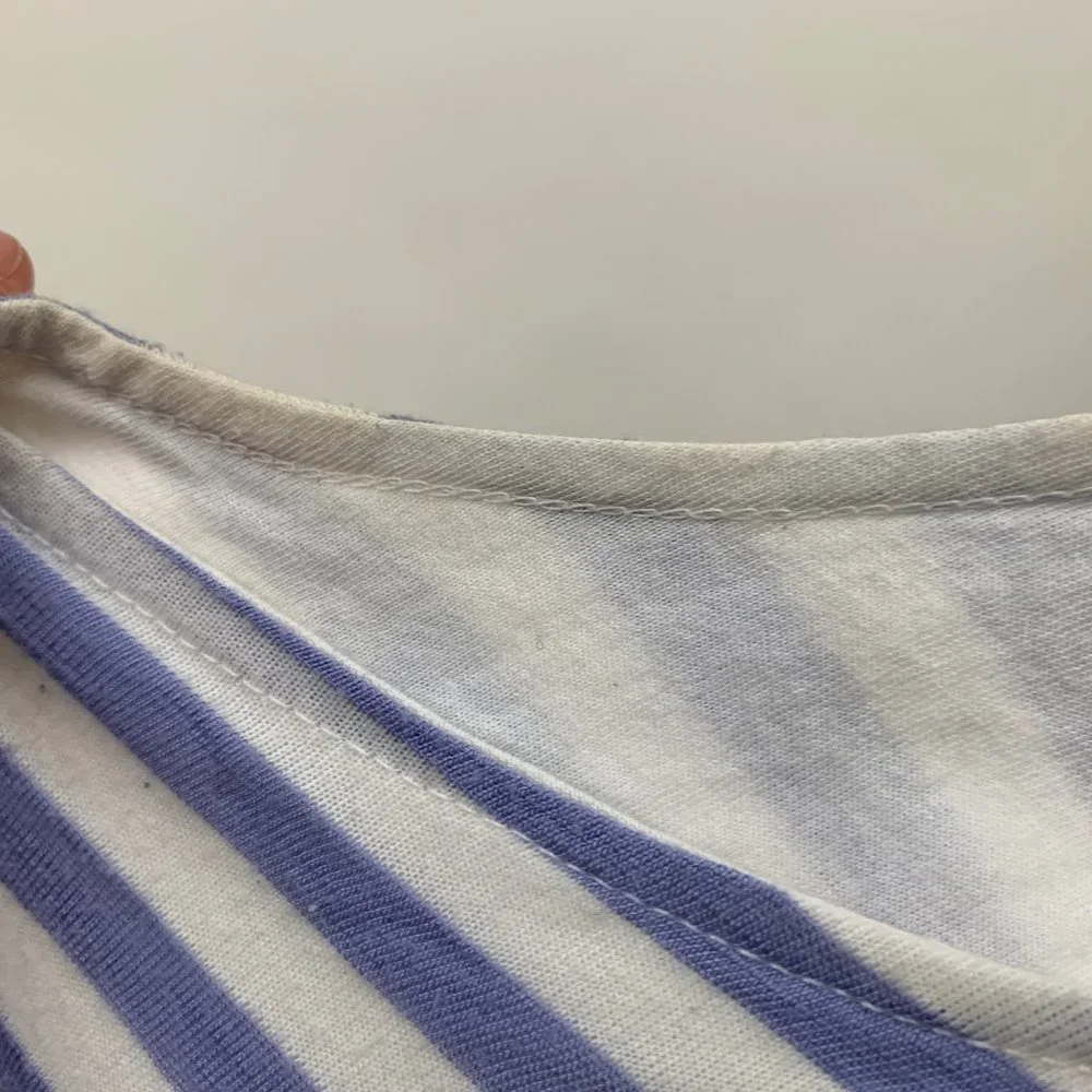 Splendid Maxi dress blue stripe small - Picture 5 of 6